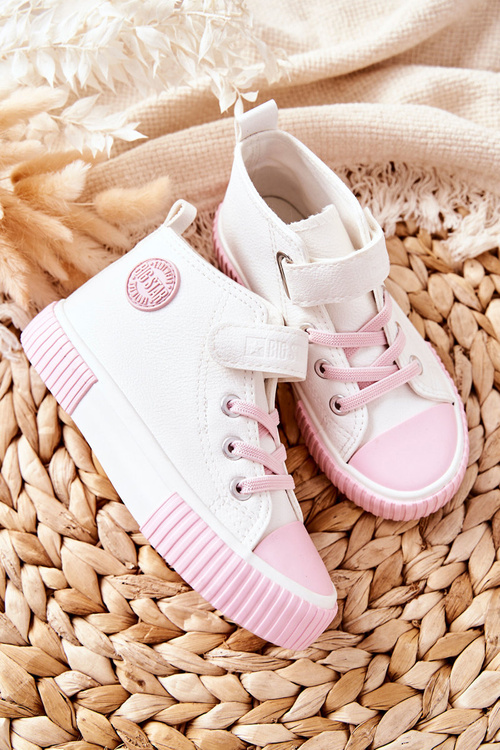 Дитячі кросівки на липучці BIG STAR II374014 Білі