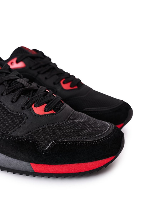 Чоловіче спортивне взуття Memory Foam Big Star HH174241 Чорний