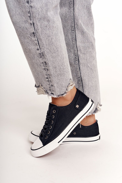 Жіночі класичні низькі кросівки Big Star DD274338 Чорні