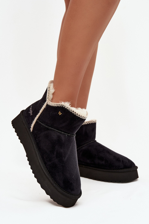 Жіночі зимові чоботи на платформі Wrangler 20253093.25Y Чорні