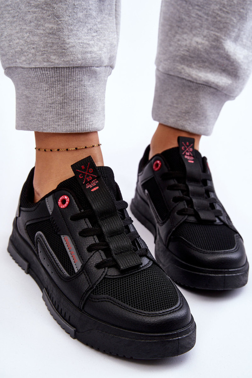 Жіночі низькі кросівки Cross Jeans LL2R4012C чорні