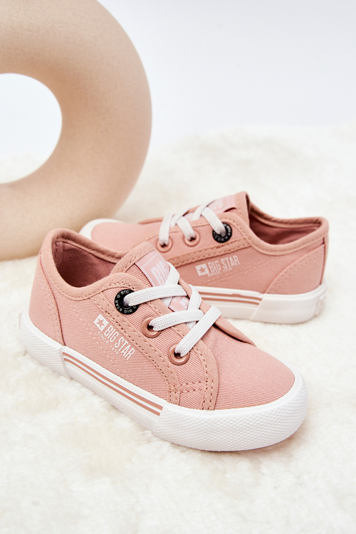 Кросівки сліпони Big Star JJ374166 Світло-рожеві