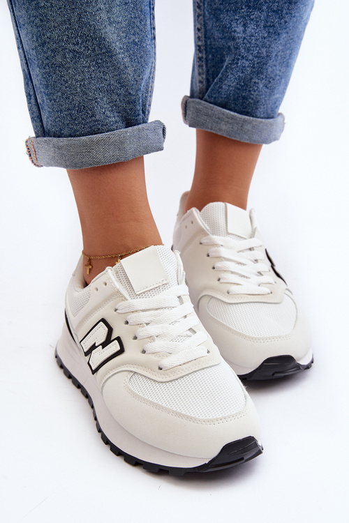 Жіночі білі спортивні кросівки Alettesa