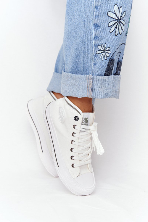 Жіночі високі кросівки Big Star HH274149 Білі