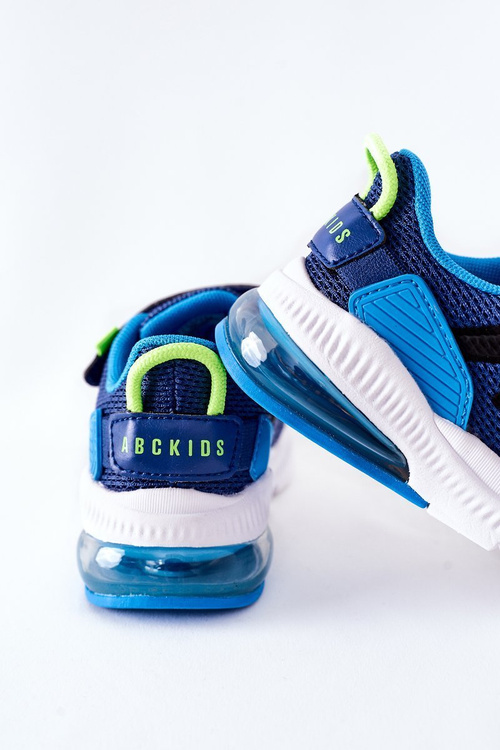 Дитяче спортивне взуття на липучці ABCKIDS Blue-Black