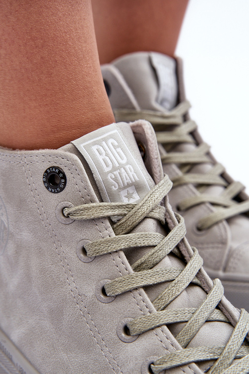 Жіночі кросівки Big Star High Warm Grey GG274070