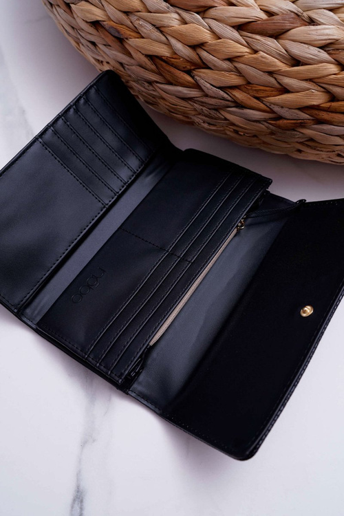 Жіночий гаманець NOBO чорний NPUR-H0041-C020
