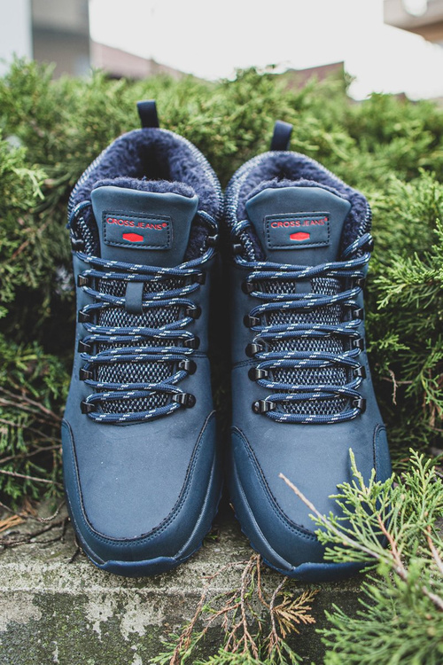 Чоловічі трекінгові черевики Cross Jeans Navy Blue EE1R4115C