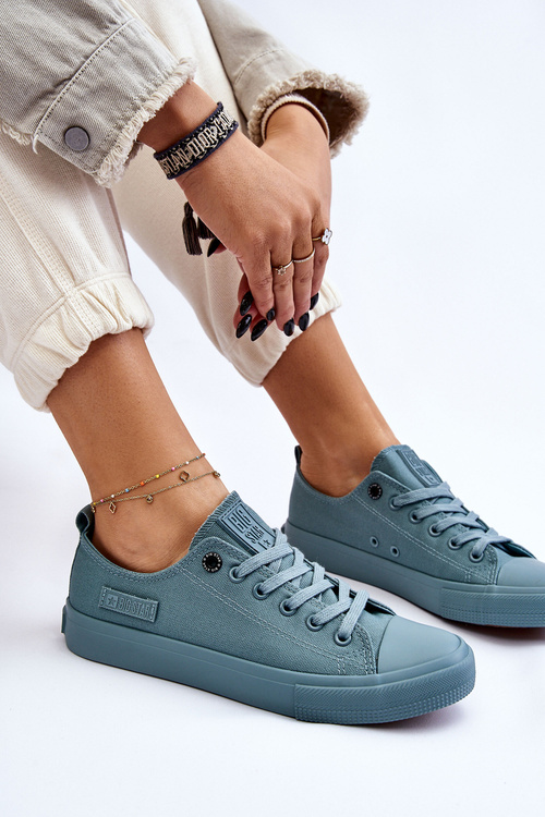 Жіночі класичні низькі кросівки Big Star LL274019 Green