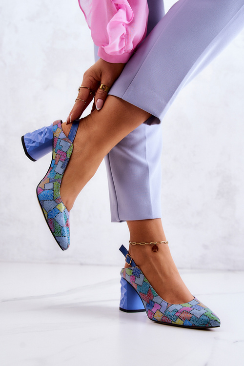 Шкіряні туфлі Maciejka 05427-06 Різнокольорові