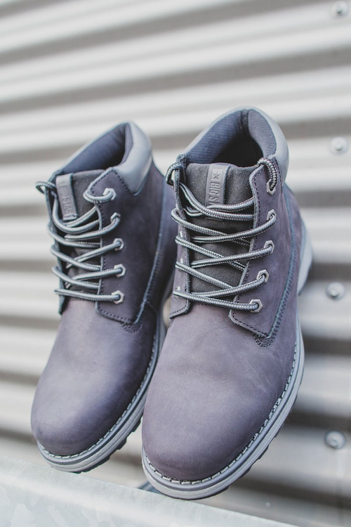 Чоловічі шкіряні трепери Big Star Black EE174228