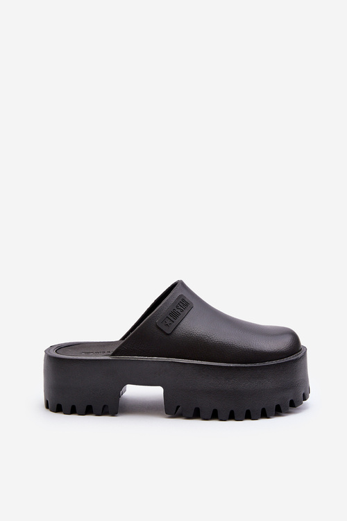 Жіночі шорти на масивній підошві Big Star NN274014 Чорні