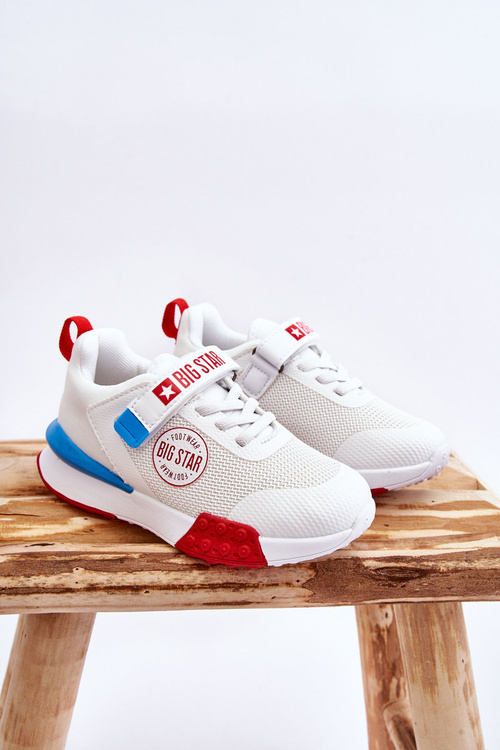 Низьке дитяче спортивне взуття Memory Foam System Big Star LL374213 Білий