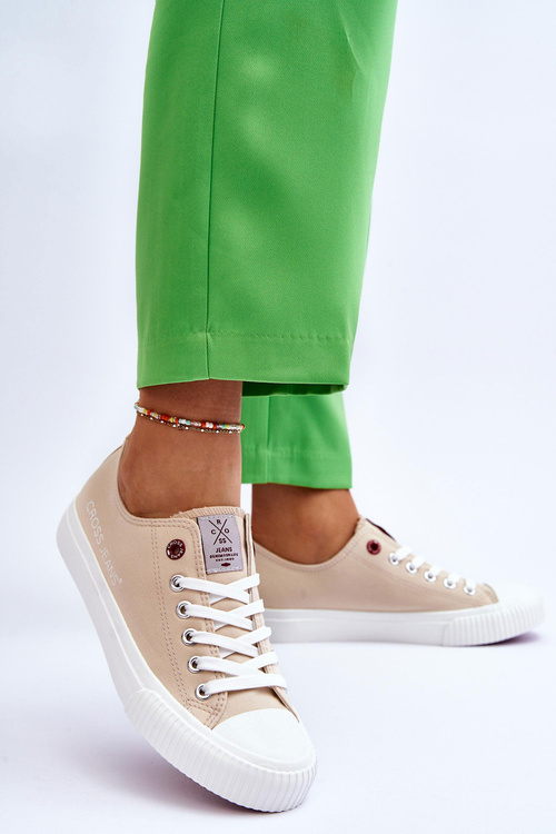 Жіночі кросівки Cross Jeans LL2R4070 Бежеві