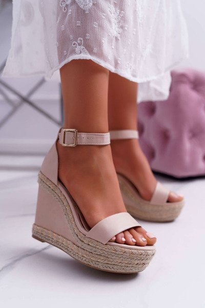 Жіночі босоніжки еспадрільї Beige Devon