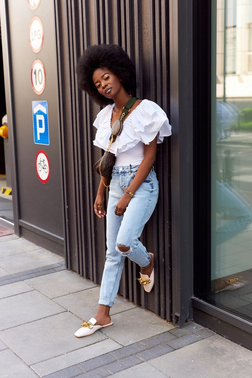 Жіночі тапочки з ланцюжком Бежеві Call On Me