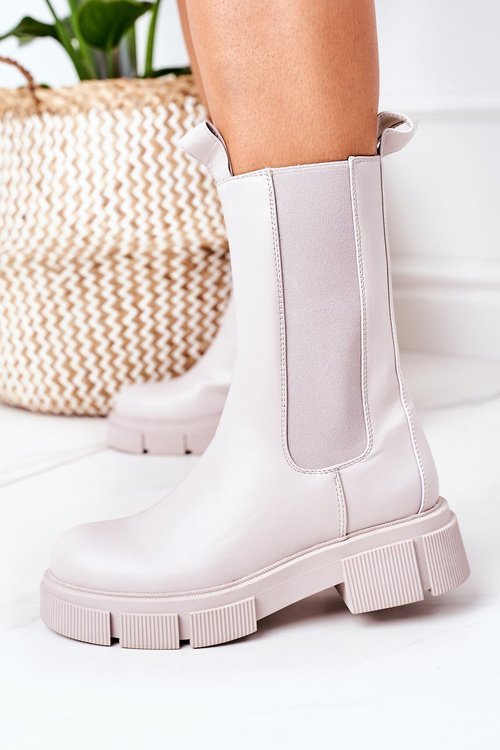 Утеплені черевики челсі сірі Must Have