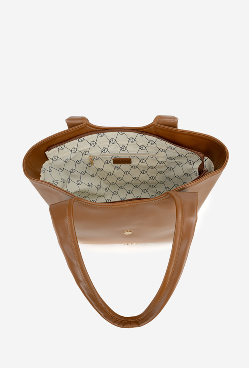 Сумка-шопер з пряжкою NOBO BAG6010-017 Світло коричнева