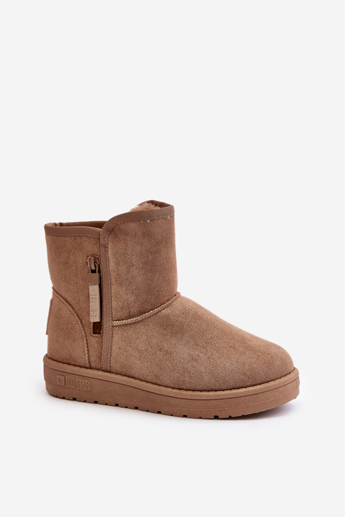 Жіночі зимові черевики Big Star OO274A165 Бежеві