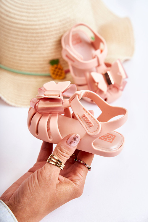 Дитячі босоніжки на липучці Аромат ZAXY JJ385036 Голі