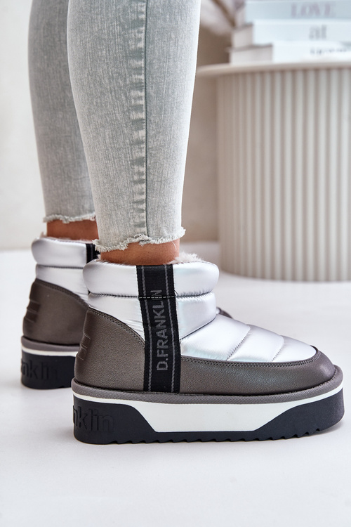 Черевики низькі на товстій підошві D.Franklin DFSH371010 Silver