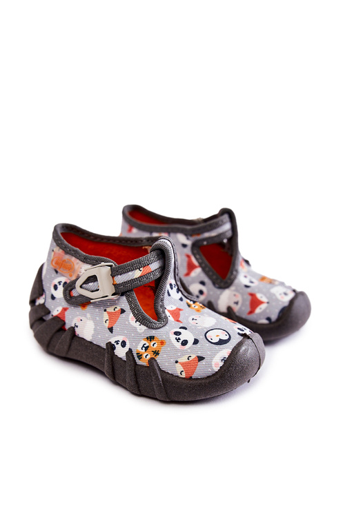 Взуття Befado тапочки Animals 110P460 Grey