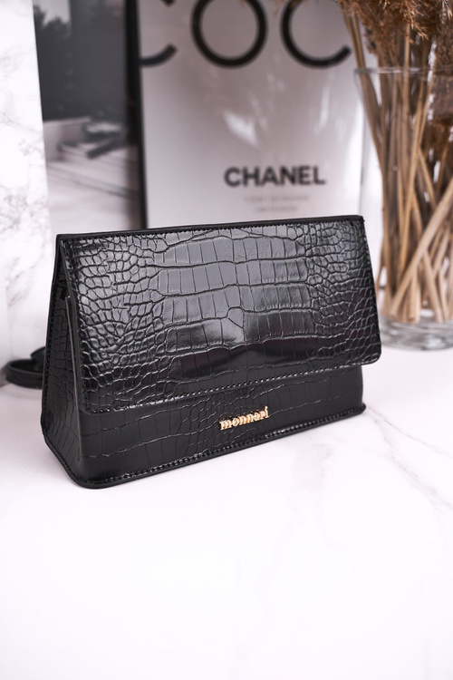 Жіночий клатч MONNARI BAG5710-020 тваринний принт чорний