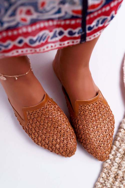 Елегантні жіночі коричневі шльопанці Vices 3301