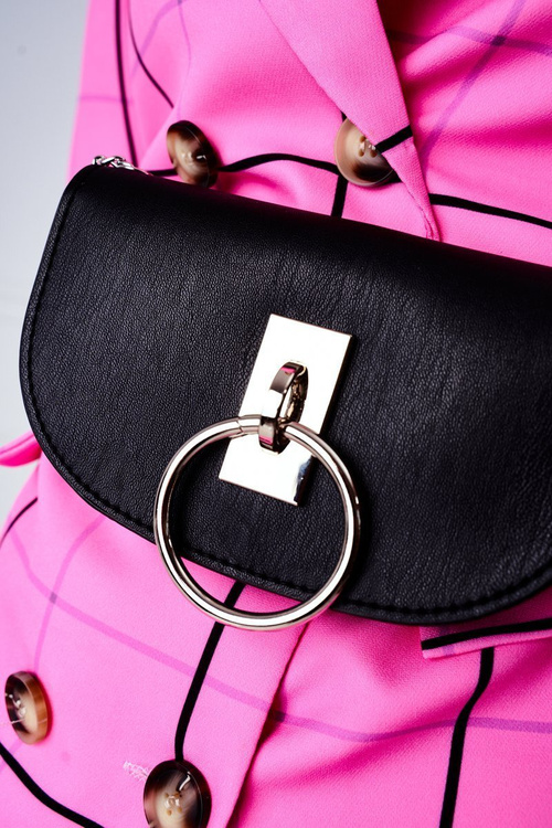 Маленька сумка Kidney Bag 2в1 Bruno Rossi Black