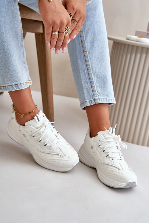 Спортивне взуття Кросівки Екошкіра біла Verilisse