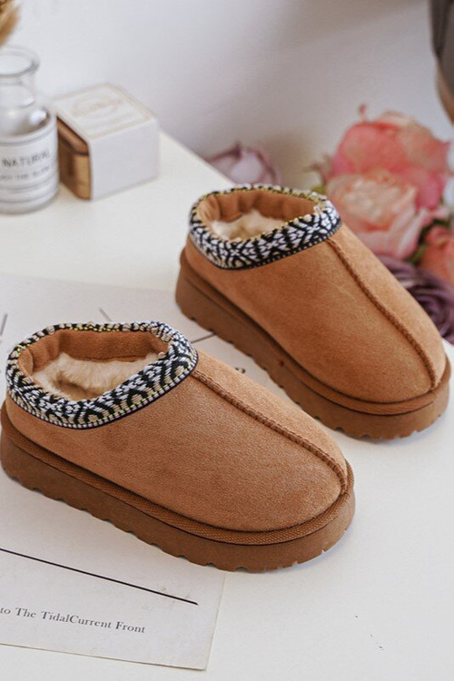 Дитячі тапочки Slipped Insulated Camel Olivane