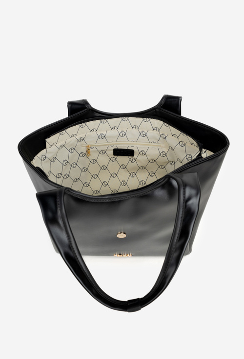 Сумка-шопер з пряжкою NOBO BAG6010-020 Чорна