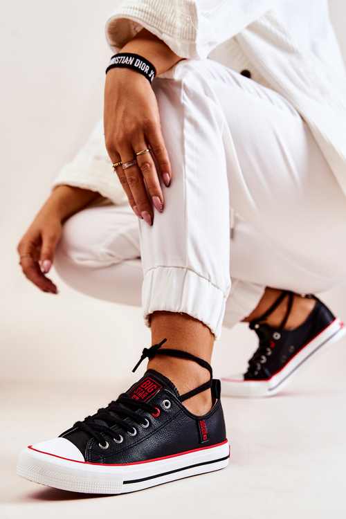 Шкіряні кросівки BIG STAR JJ274129 Чорні