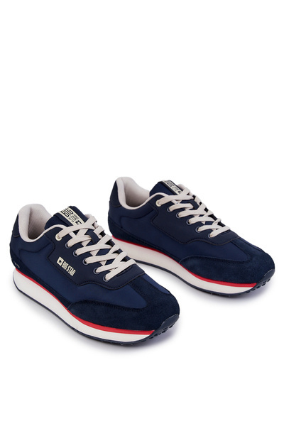 Чоловіче спортивне взуття Sneakers Big Star JJ174296 Темно-синій