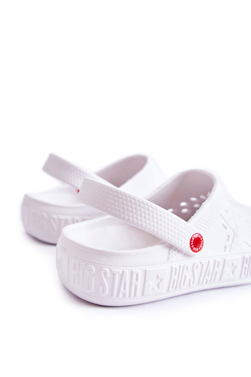 Чоловічі світлі тапочки Big Star II175003 Білі