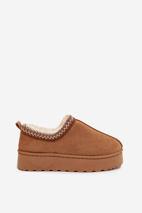 Низькі жіночі снігові черевики з вишивкою на платформі Camel Taliah