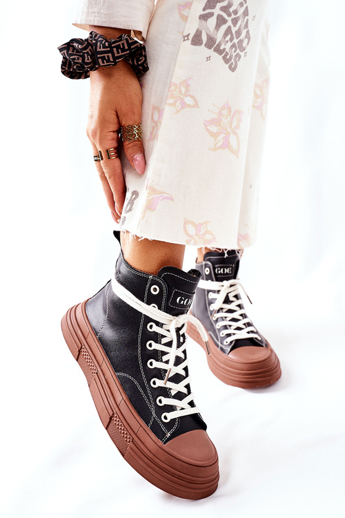 Жіночі утеплені кросівки GOE II2N4033 Чорні