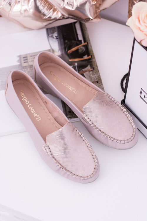 Жіночі рожеві мокасини Irmany від Sergio Leone