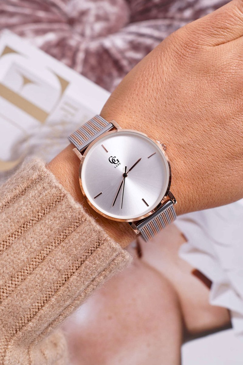 Жіночий годинник GG Luxe Silver Fiber