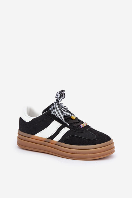 Кросівки Жіночі З Припінками Чорні Jariana