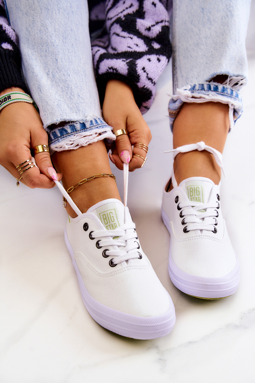 Легкі жіночі кросівки Big Star JJ274260 Білі