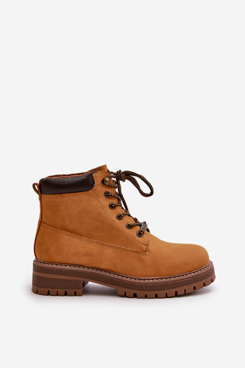 Жіночі утеплені ботильйони Big Star OO274A288 Camel