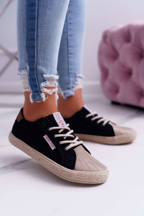 Жіночі кросівки Cross Jeans чорні DD2R4093