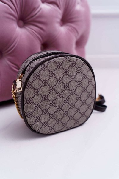 Сумочка Скриня Кругла Кава