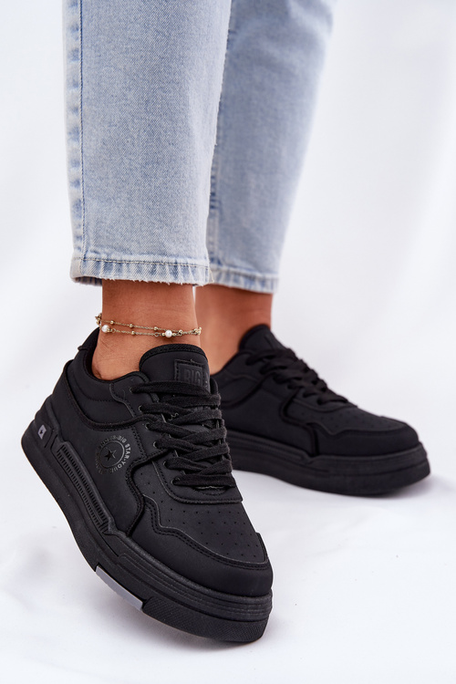 Низькі Жіночі Кросівки Big Star RR274A311 HI-POLY SYSTEM Чорні