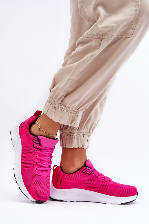 Класичні жіночі спортивні туфлі кольору фуксії Darla
