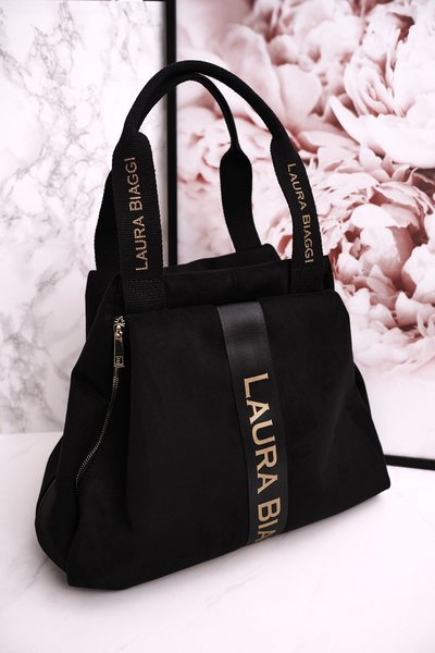Сумка через плече LAURA BIAGGI Suede Black