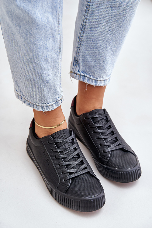 Теплі жіночі кросівки Big Star OO274A462 Чорні