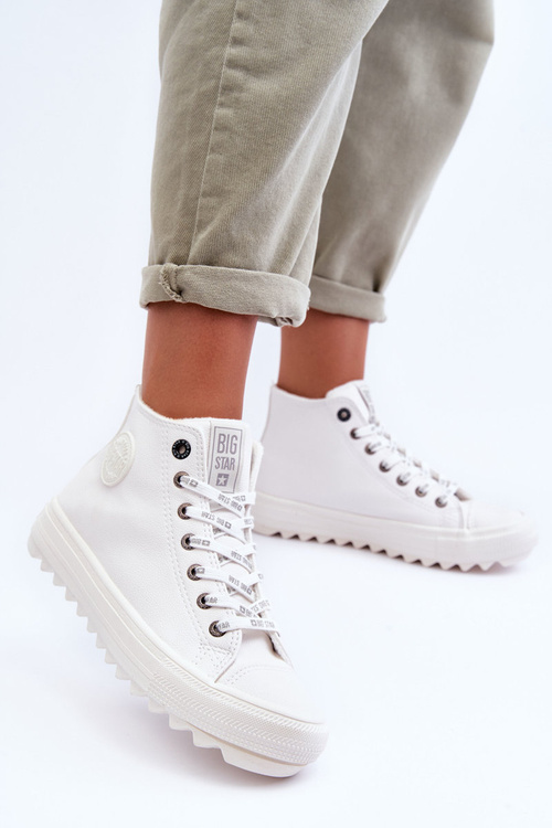 Жіночі кросівки Big Star High Warm White GG274108