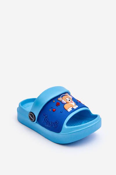 Легкі дитячі босоніжки-шморги з тваринним мотивом Blue Rico